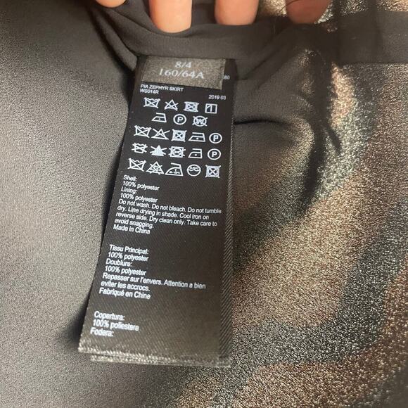 All Saints animal print skirt cheetah Nia/Pia Zephyr Miniskirt size 4 - Picture 5 of 7